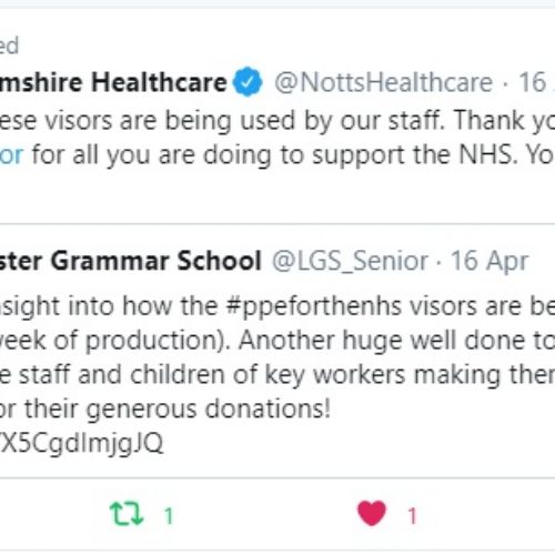 Nottingham Healthcare Thanks 1